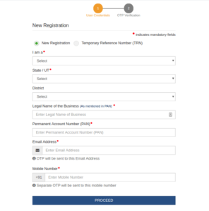 how to register for gst online