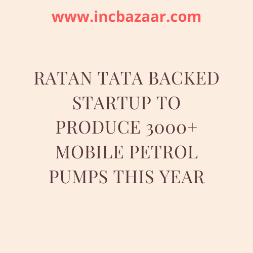 Ratan Tata Backed Startup