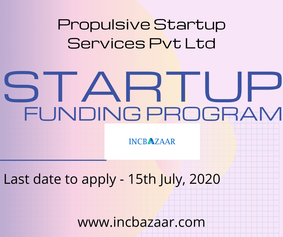 Startup Funding Program 2020